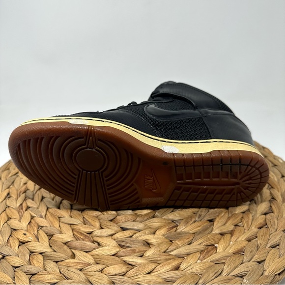 Nike Dunk Sky Hi Black Essential Mesh Gum Hidden Wedge Size 7.5 - Picture 3 of 9